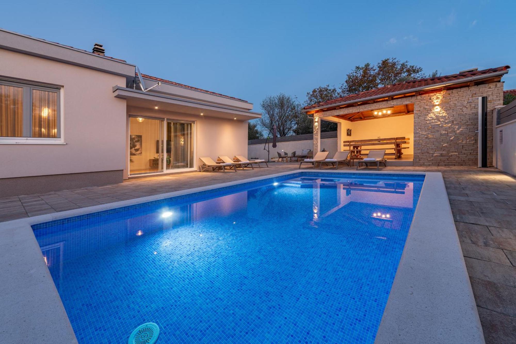 Villa Dora Zadarvillas Murvica  Exterior foto