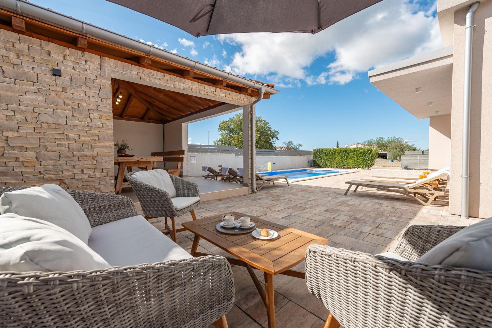 Villa Dora Zadarvillas Murvica  Exterior foto